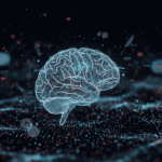 AI-powered observability tools analyzing complex data networks.